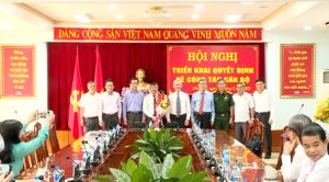 Công bố quyết định chuẩn y đồng chí Hồ Thanh Sơn giữ chức Phó Bí thư Tỉnh ủy