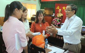 ​Hỗ trợ dạy nghề, tìm việc làm cho người dân vùng dự án