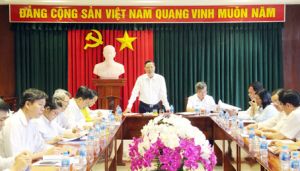 ​HĐND tỉnh giám sát triển khai dự án khu liên hiệp xử lý chất thải Bàu Cạn