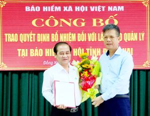 ​Ông Phạm Minh Thành được bổ nhiệm Giám đốc Bảo hiểm xã hội tỉnh