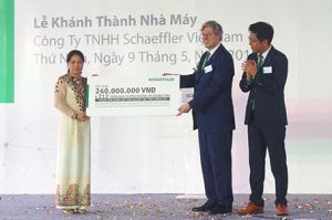 ​Schaeffler khánh thành nhà máy gần 50 triệu USD