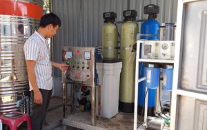 Nước sạch cho trạm y tế