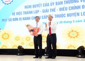 ​Công bố thành lập, giải thể, điều chỉnh một số xã phục vụ dự án Cảng hàng không quốc tế Long Thành