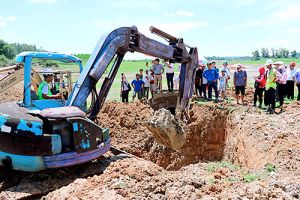 Không phát hiện cống xả thải ngầm ra sông La Ngà