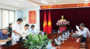 Thường trực Tỉnh ủy làm việc với Tiểu ban Văn kiện Đại hội Đảng bộ tỉnh lần thứ XI, nhiệm kỳ 2020 – 2025