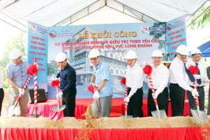 Khởi công dự án khu khám bệnh và điều trị chất lượng cao ở TP.Long Khánh
