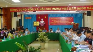 Chủ tịch UBND tỉnh Đinh Quốc Thái làm việc với huyện Thống Nhất