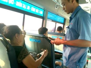 ​Triển khai thí điểm thẻ xe buýt thông minh