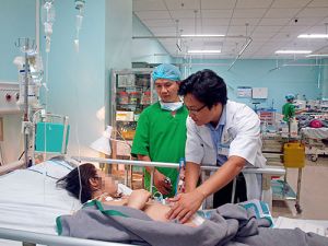 Cứu sống ngoạn mục sản phụ và con