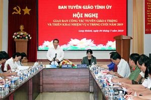 Triển khai nhiệm vụ công tác tuyên giáo 6 tháng cuối năm 2019