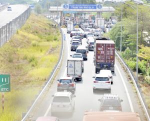 ​Đường cao tốc TP.Hồ Chí Minh - Long Thành - Dầu Giây quá tải