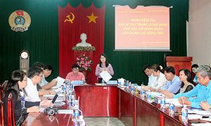 Đoàn công tác của Ban Bí thư Trung ương Đảng làm việc tại Đồng Nai