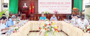 ​Lãnh đạo tỉnh làm việc với huyện Tân Phú và Trảng Bom về kinh tế - xã hội những tháng đầu năm