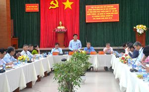 ​Lãnh đạo tỉnh làm việc với hai huyện Long Thành, Định Quán về tình hình kinh tế - xã hội