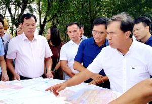 Thứ trưởng Bộ Xây dựng kiểm tra khu tái định cư Sân bay Long Thành