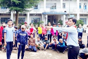 ​Thầy tổng phụ trách Đội có nhiều sáng kiến