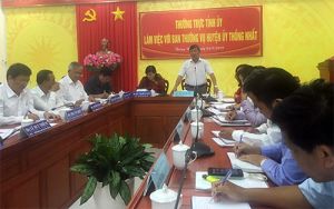 Đảng bộ huyện Thống Nhất: Phấn đấu hoàn thành tất cả các chỉ tiêu ngay trong năm 2019