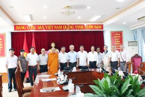 Thường trực Tỉnh ủy gặp mặt đoàn đại biểu tỉnh dự Đại hội đại biểu toàn quốc MTTQ Việt Nam lần thứ IX