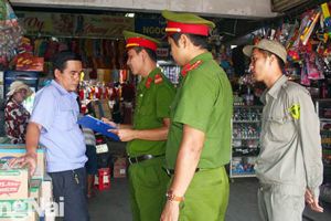 ​Giữ vững an ninh trật tự ở một địa bàn giáp ranh
