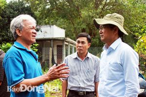 Phó Chủ tịch UBND tỉnh Võ Văn Chánh làm việc với huyện Long Thành về công tác phòng, chống dịch tả heo Châu Phi