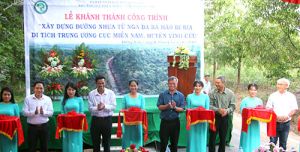 Khánh thành tuyến đường vào Di tích Trung ương Cục miền Nam