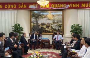 Chủ tịch UBND tỉnh Cao Tiến Dũng tiếp đoàn Hiệp hội doanh nghiệp Nhật Bản tại thành phố Hồ Chí Minh