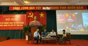 Hội nghị tổng kết chương trình 7 và tuyên dương tấm gương “Người tốt, việc tốt” năm 2019