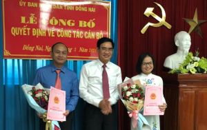 Bổ nhiệm Phó Giám đốc 2 Sở Tài chính và Nông nghiệp-Phát triển nông thôn