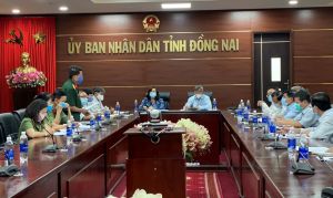 Chuẩn bị nội dung diễn tập về cách thức thực hiện "Cách ly 1 khu phố" khi có có người nhiễm virut Covid-19 trên địa bàn thành phố Biên Hòa.