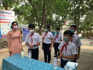 Niềm vui ngày trở lại trường