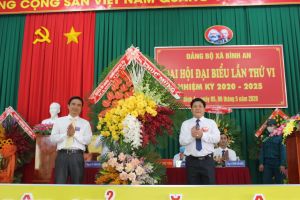 Đảng bộ xã Bình An (Long Thành) Đại hội Đại biểu lần VI nhiệm kỳ 2020-2025 thành công tốt đẹp