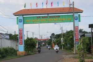 Xây dựng nông thôn mới ở xã khó khăn