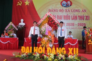 Đồng chí Bùi Hồng Tiến tái đắc cử Bí thư Đảng bộ xã Long An nhiệm kỳ 2020-2025