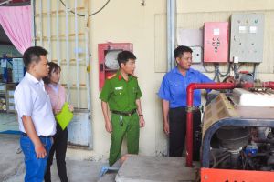 Phòng ngừa cháy ở các doanh nghiệp dệt may