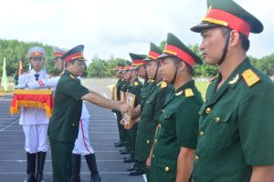 Các đơn vị tổ chức tuyên thệ chiến sĩ mới năm 2020