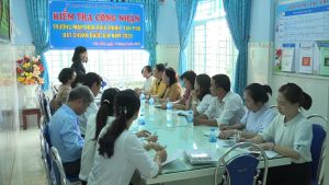 4 trường mầm non vừa được công nhận đạt chuẩn quốc gia mức độ