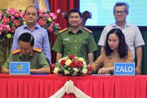 Công an tỉnh ra mắt 182 trang zalo Official Account phục vụ cải cách hành chính