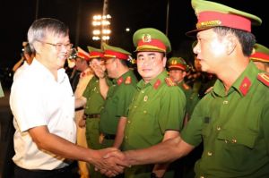 Công an TP.Biên Hòa ra quân thực hiện cao điểm tấn công, trấn áp tội phạm