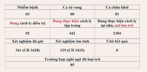 Thông tin dịch bệnh Covid-19 trên địa bàn Đồng Nai đến hết ngày 11-8