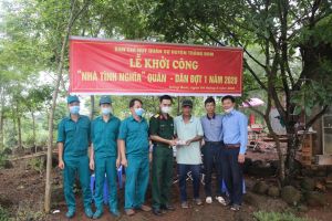 Huyện Trảng Bom xây dựng nhà “Tình nghĩa quân dân”