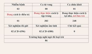 Thông tin dịch bệnh Covid-19 trên địa bàn Đồng Nai đến hết ngày 20-8