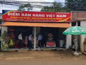 Mở rộng mạng lưới điểm bán hàng Tự hào hàng Việt Nam