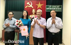 Bà Nguyễn Thị Kim Chung giữ chức Chánh văn phòng HĐND tỉnh