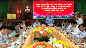 Chủ tịch UBND tỉnh làm việc về tình hình phát triển KT-XH với 2 huyện Tân Phú và Định Quán