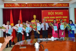Điều động, bổ nhiệm một số cán bộ lãnh đạo