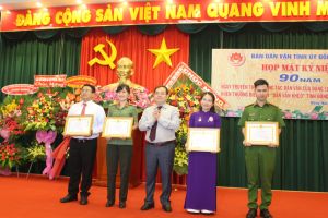 Họp mặt kỷ niệm 90 năm ngày truyền thống công tác dân vận của Đảng (15-10-1930- 15-10-2020)