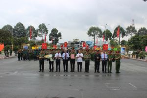 Ra quân tấn công, trấn áp tội phạm, bảo vệ Đại hội đại biểu Đảng bộ tỉnh lần thứ XI