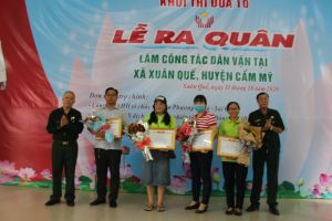 Ra quân làm công tác dân vận chào mừng Đại hội Đảng bộ tỉnh lần XI nhiệm kỳ 2020-2025