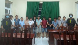 Triệt phá sòng gà lớn ở Nhơn Trạch