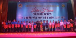 Trao 106 giải Liên hoan cơ quan, đơn vị đạt chuẩn văn hóa tiêu biểu xuất sắc năm 2020